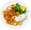 Fried squid served at Liana Tavern
